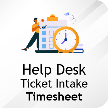 Helpdesk Ticket Intake Timesheet