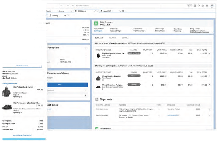salesforce sales order portal