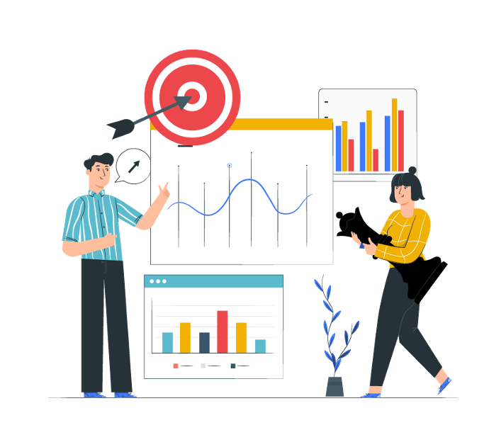 define target in bi