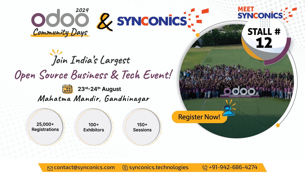 odoo community days with synconics