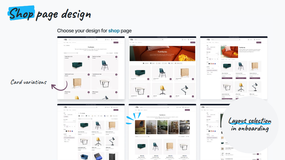 odoo 19 ecommerce features Shop page design