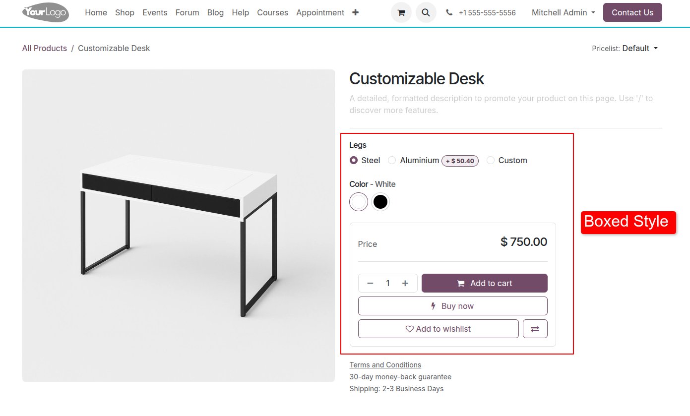 customizable desk - odoo 19