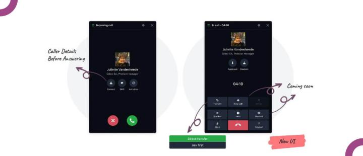 Odoo 19 - Redesigned VOIP