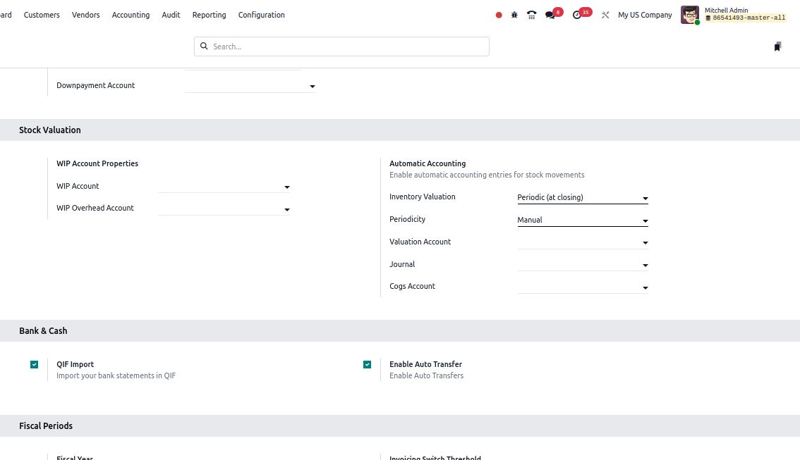 odoo 19 inventory features