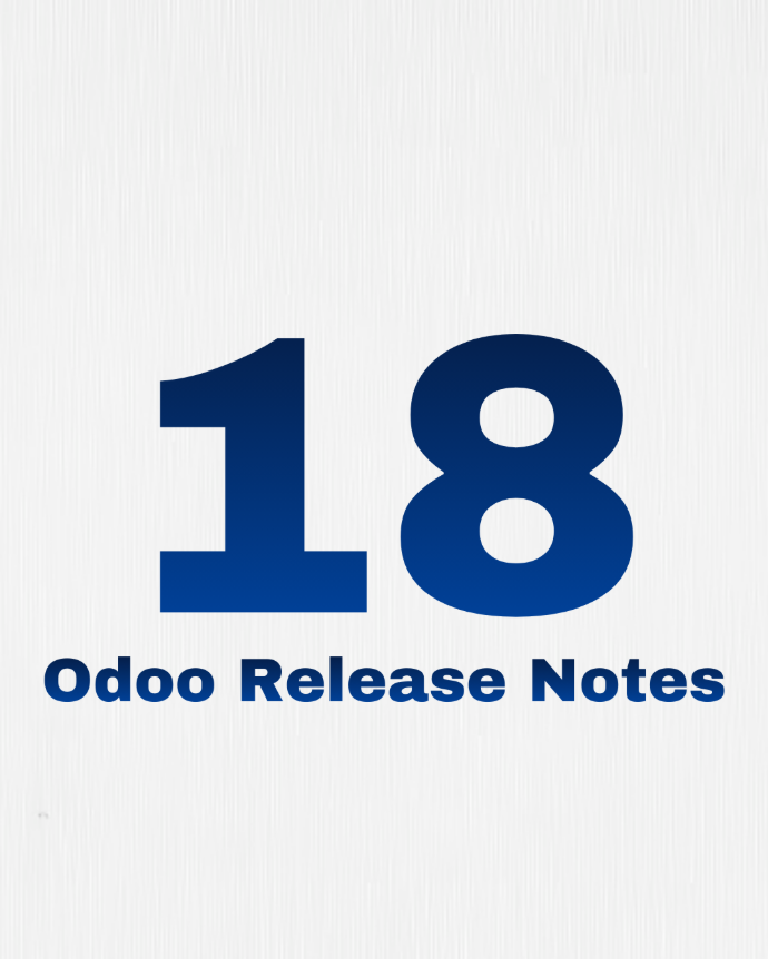 Odoo 18 Release Notes