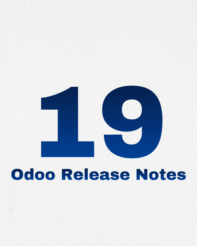Odoo 19 Release Notes