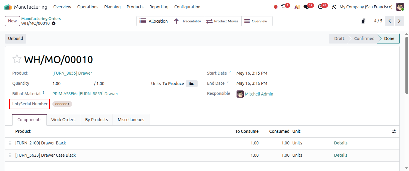 Automatic Lot and serial number creation: odoo 20 features Automatic Lot and serial number creation: odoo 20 features