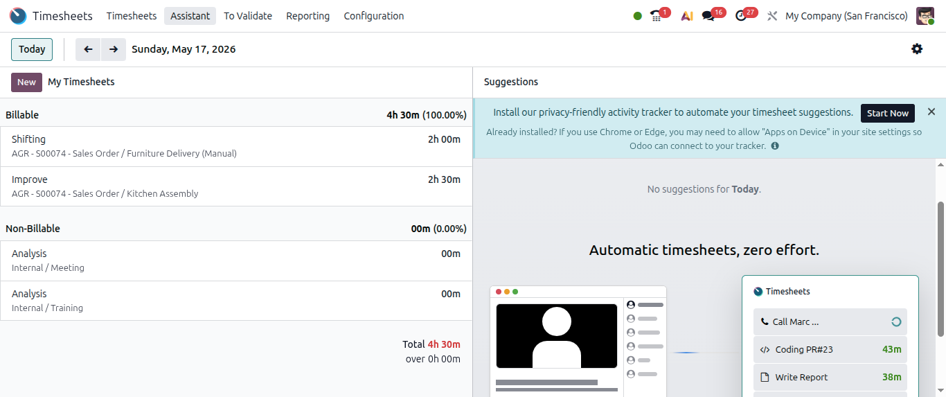 timesheet latest feature in odoo timesheet latest feature in odoo