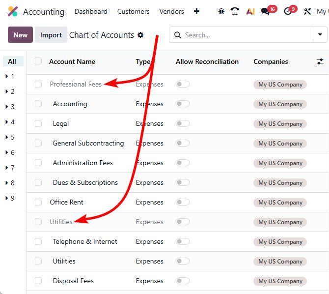 parent accounting - odoo 20 features