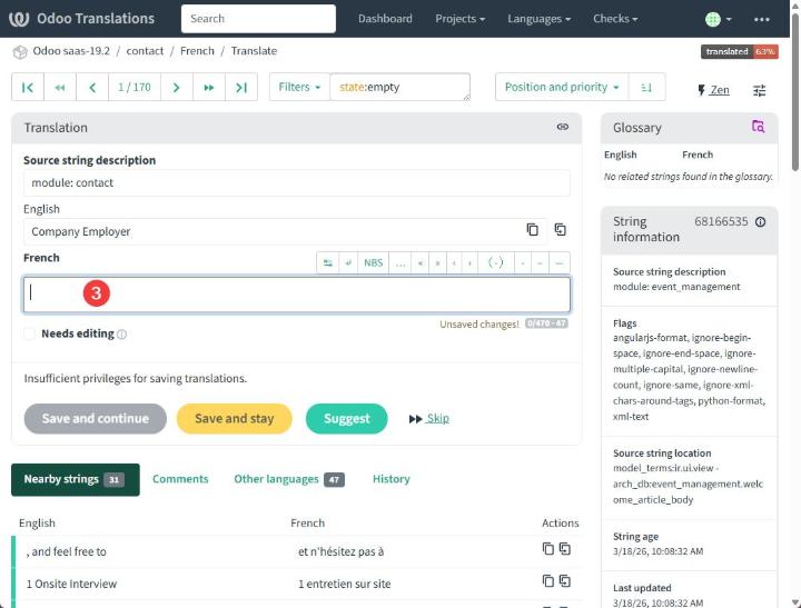 translate odoo 20 fetarures