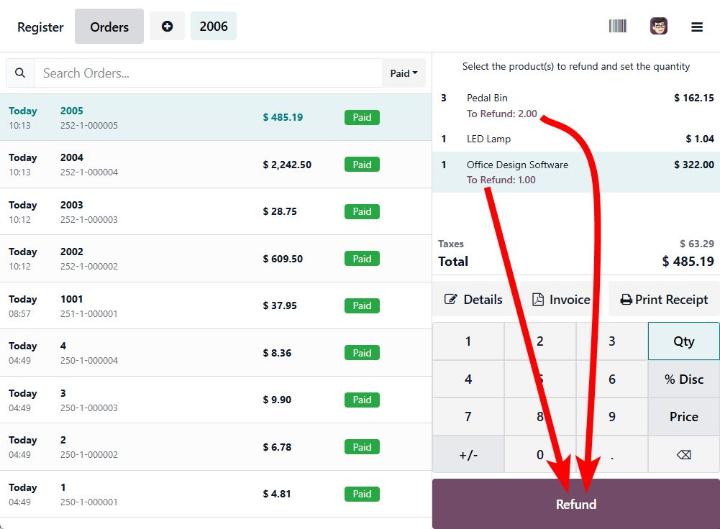 Stripe Return: POS odoo 20 features 