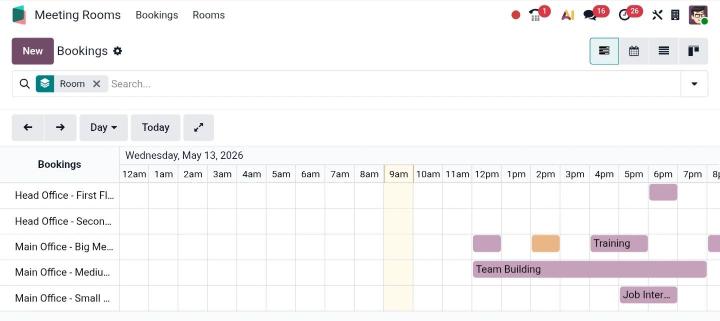meeting room odoo 20 features 