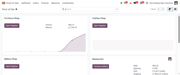 pos odoo 20 features