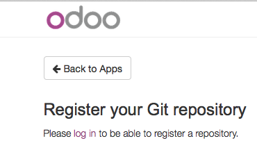 Sign in odoo apps