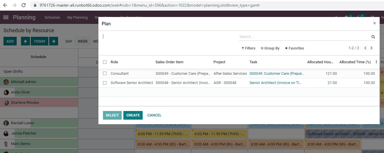 odoo 15 plan