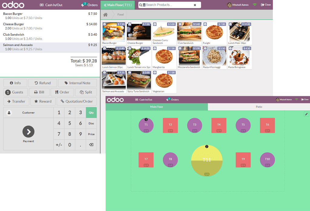 Odoo Point of Sale (POS)