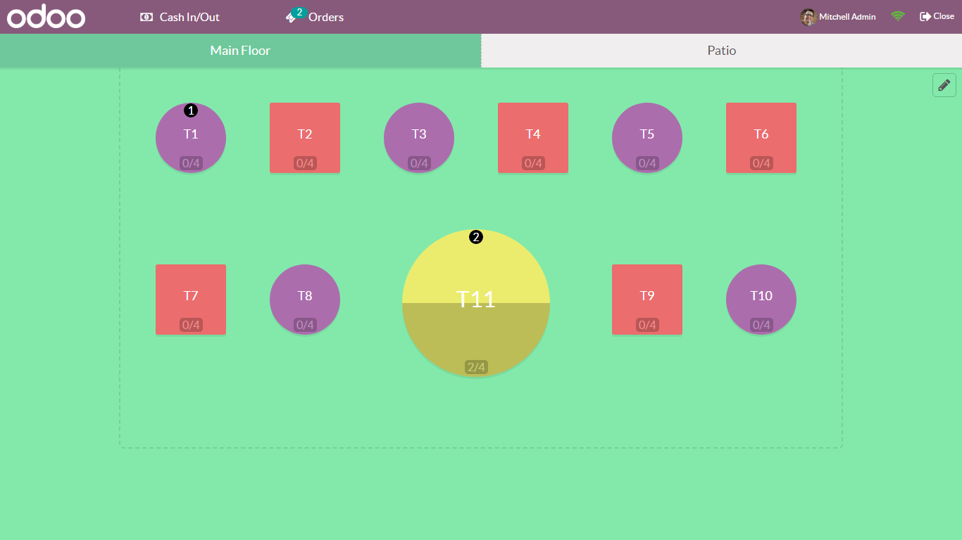 main floor odoo pos