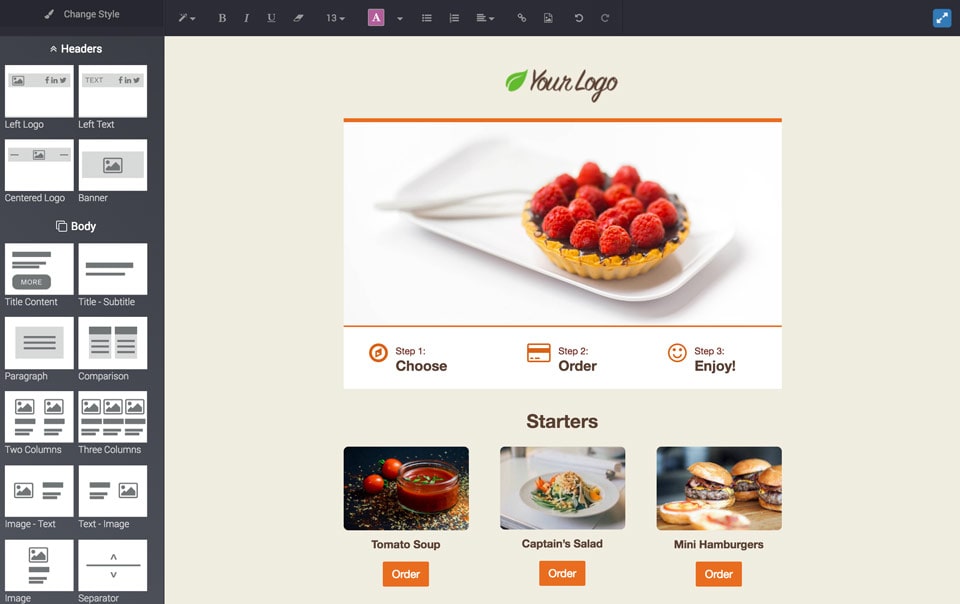 easy design campaigns in odoo