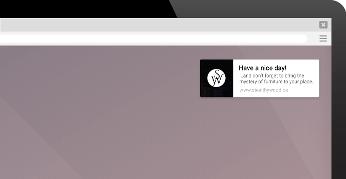 push notification in odoo social marketing