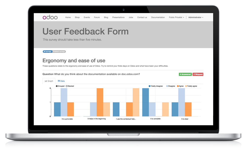 Simplify Your Surveys with Odoo’s Smart Tool: Synconics Technologies