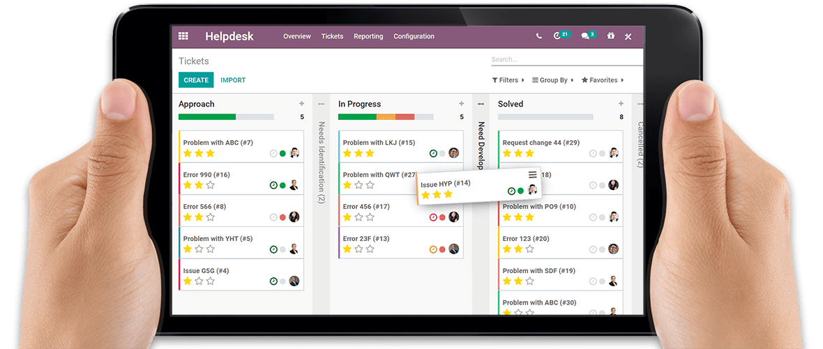 Ticket In Odoo Helpdesk