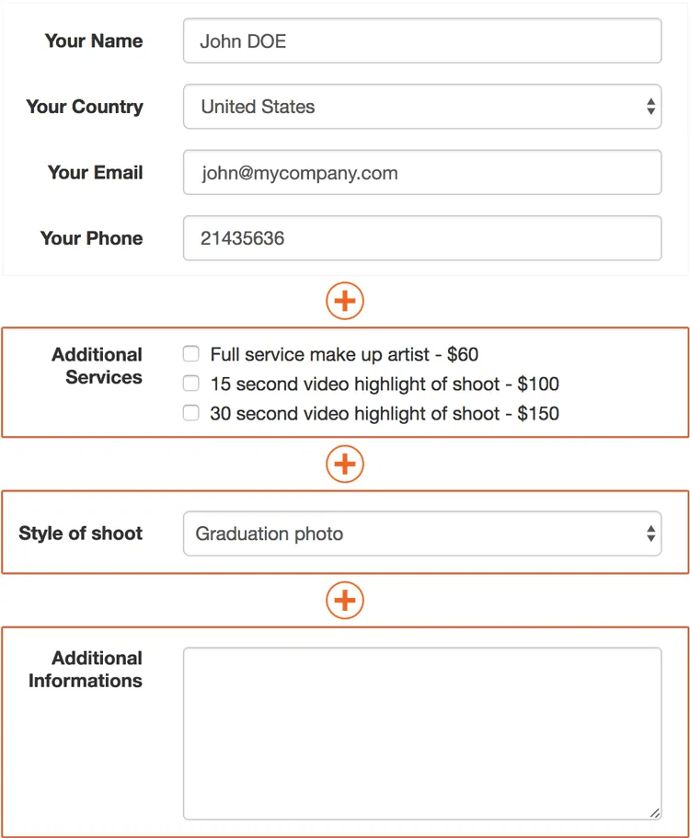appointment form in odoo