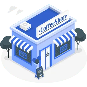 Cafeterias or Cafes