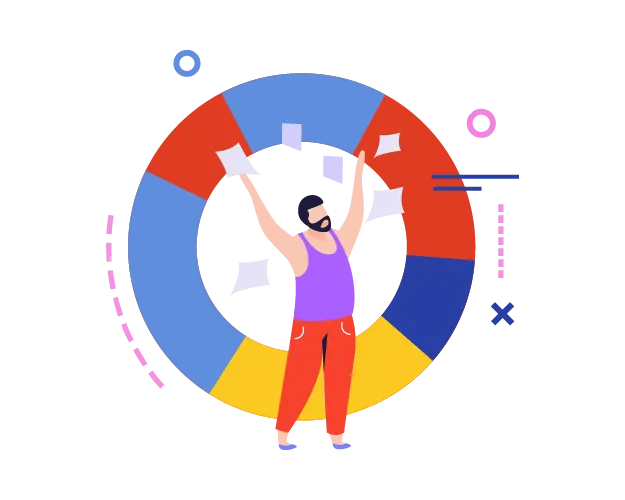 Doughnut view in odoo bi dasboard