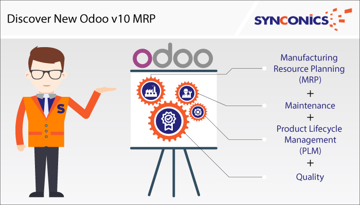 Discover New Odoo v10 MRP, plm, maintenance, quality