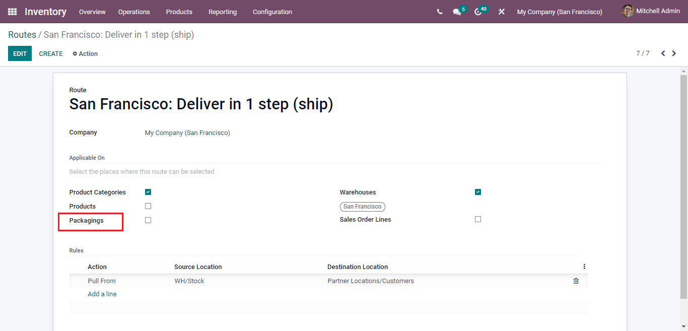 route in odoo inventory odoo 15